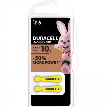 Baterija klausos aparatams Duracell DA10 EasyTab
