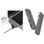 LogiLink UA0399 USB 3.2 Gen2x2 4 prievadų centras su PD, skirtas MacBook ir iPad, sidabrinis (UA0399)