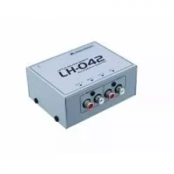Fono linijos keitiklis Omnitronic LH-042 su RCA išėjimu ir 24V maitinimo šaltiniu