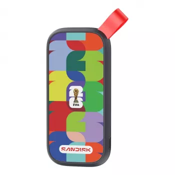 SanDisk FIFA World Cup 2026 Edition išorinis SSD 1 TB USB 3.2 Gen 2 (SDSSDE30F-1T00-G25)