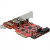 PCI Express x4 kortelė DeLOCK 90492 USB Type-C USB Type-A