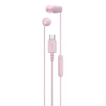 Sony IER-EX15C ausinės laidinės į ausį skambučiams/muzikai USB Type-C rožinės