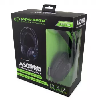 Stereo žaidimų ausinės su mikrofonu Asgard