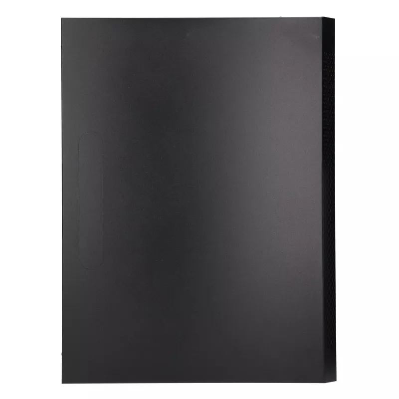 EXTRALINK LITE 4U 530×400 sieninis stovo korpusas juodas su lentyna
