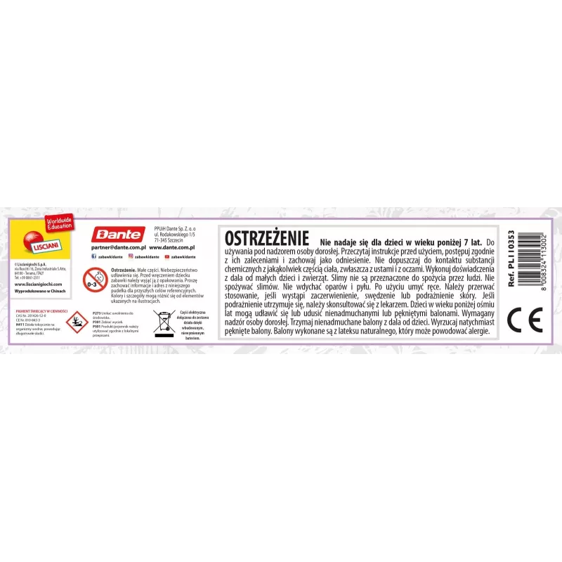 Rinkinys Slumi Science – Švytintis streso kamuoliukas