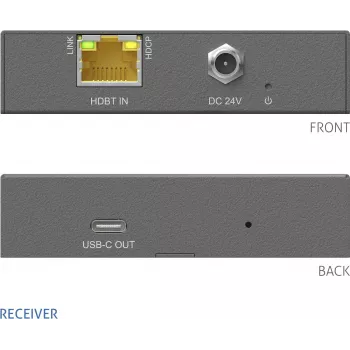 AV imtuvas PureLink PT-HDBT-1020C-RX su 4K palaikymu ir HDBaseT įėjimu