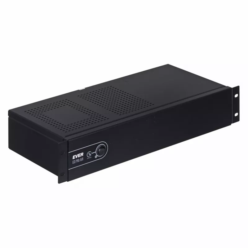 UPS EVER ECO Pro 1200 AVR CDS, 1,2 kVA (650 W), 2U, 3× C13, USB-B, AVR