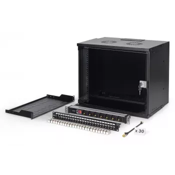 DIGITUS Network-Set SOHO Pro, 483 mm (19 colių) - 9HE, 540 x 400 mm (plotis x gylis)