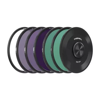 Freewell Five filtrų rinkinys M2 Series Quick Swap 82 mm – neutralaus tankio ir CPL rinkinys