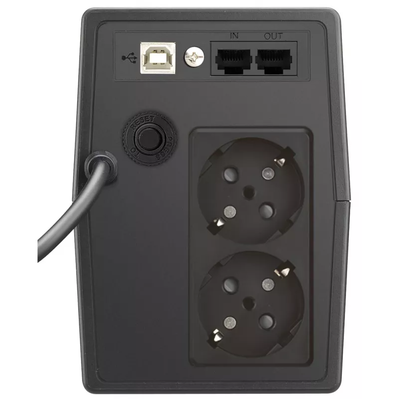 PowerWalker VI 600 SCL nepertraukiamo maitinimo šaltinis (UPS) linijinis-interaktyvus 0.6 kVA 360 W