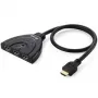 Equip 3x1 HDMI jungiklis, Full HD, 1920 x 1080 pikselių, juodas