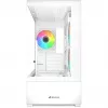 PC korpusas Sharkoon MK6 RGB Midi Tower baltas