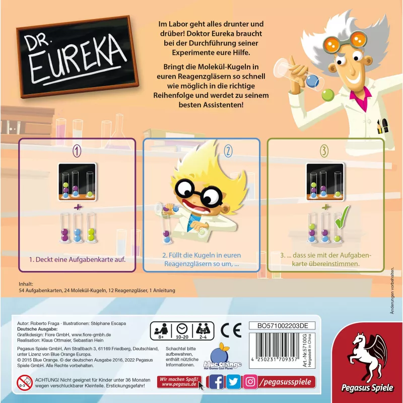 Stalo žaidimas Dr. Eureka