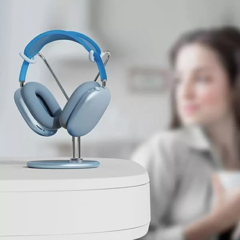 Stovas ausinėms SODI AirPods Max SAM-300 mėlynas, skirtas viršugalvinėms ausinėms