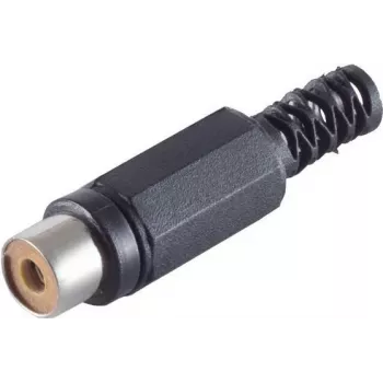RCA jungtis tiesi ShiverPeaks BS51500-S juoda