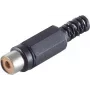 RCA jungtis tiesi ShiverPeaks BS51500-S juoda