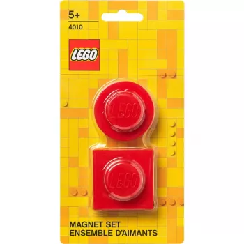 Magnetų rinkinys Room Copenhagen 40101730 (raudona) – dekoratyviniai LEGO stiliaus magnetai