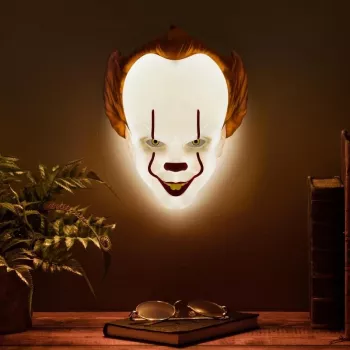 Stalinė lempa Paladone Mask Light PP11207ITV2 Pennywise LED, teminė kaukės formos šviesa