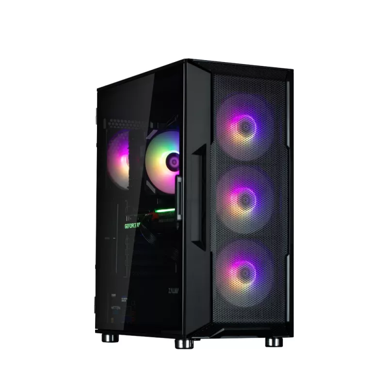Korpusas Zalman I3 NEO ARGB BLACK Midi Tower