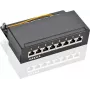 Goobay 62065 – RJ-45 kištukas – Cat6a – S/FTP (S-STP) – 22/26 – juodas – montavimui stelaže
