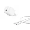 Belkin BoostCharge Pro - Maitinimo blokas - GaN - 50 W - Greitas įkrovimas - 2 išvesties prievadai (2 x USB-C)