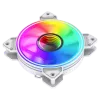 Gamemax DUAL RING INFINITY ventiliatorius korpusui | Baltas