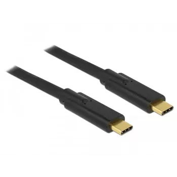 USB-C laidas DeLOCK 85527 USB 3.2 Gen 1 2m juodas