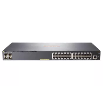 Switch HP Enterprise Aruba 2540 24G PoE 4SFP – 24 Gigabit PoE prievadai, 4 SFP jungtys