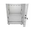19 colių 42U LANBERG stovimas serverio spintos rėmas 600×600 mm pilkas su stiklinėmis durimis ir LCD (plokščioje pakuotėje)