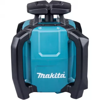 Besisukis lazerinis nivelyras MAKITA SKR001Z, 12V – 40V (mėlynai juodas, be akumuliatoriaus ir įkroviklio, žalia lazerio linija, nešiojimo dėklas)