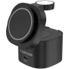 Canyon 4 viename belaidis įkrovimo stovas, 30W maks., 70x70x70.3mm, 414g, su 65W įkrovikliu ir 1m laidu, juodas