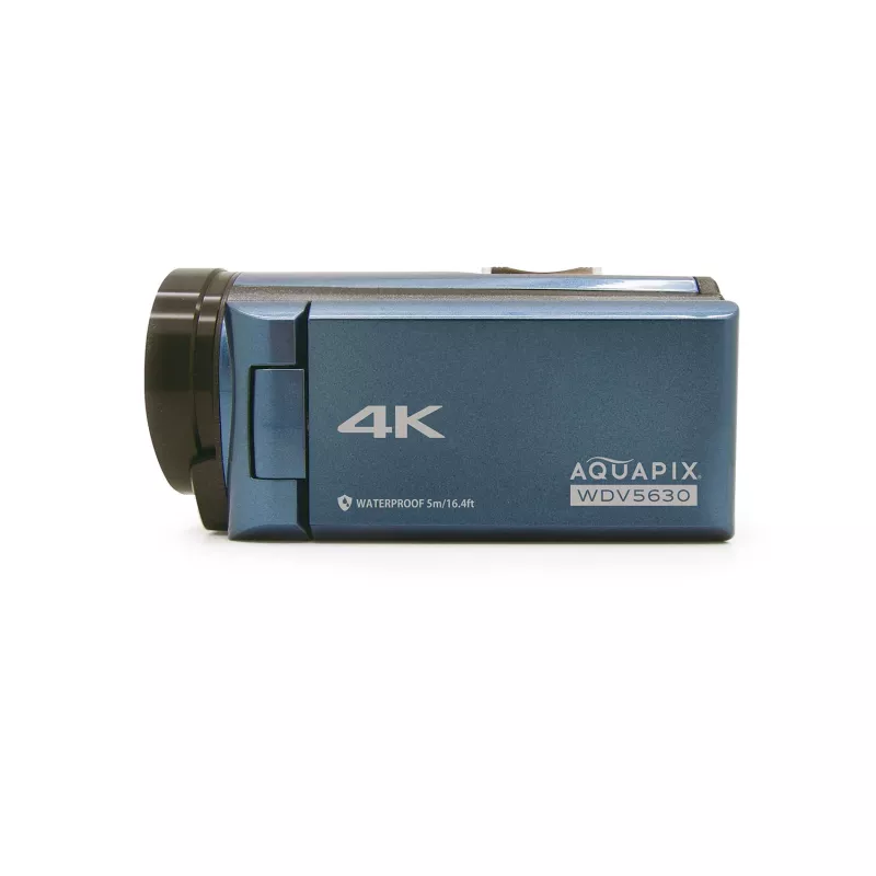 Easypix Aquapix WDV5630 pilkai mėlyna (24010) – vandeniui atspari kamkorderė