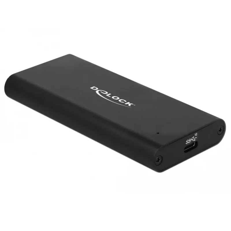 Delock 42614 – Išorinis dėklas M.2 NVMe SSD, USB 3.1 Gen 2, juodas