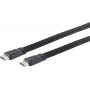 HDMI kabelis ShiverPeaks 77475-FLAT, plokščias, A tipo jungtys, 5 m