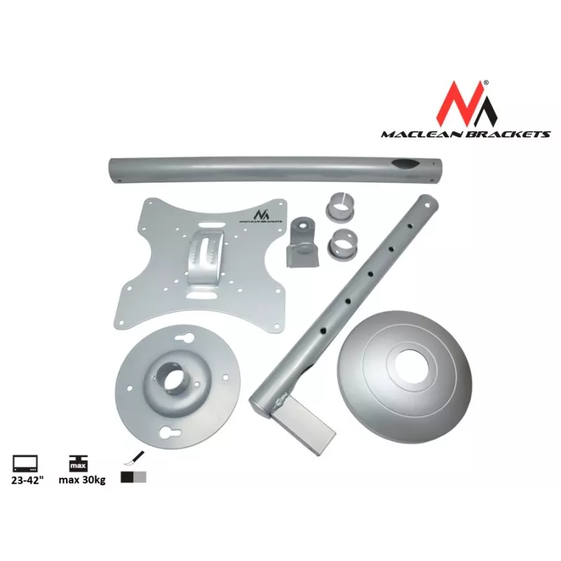 Maclean MC-504A S reguliuojamas lubinis laikiklis 23-42 coliai 30 kg
