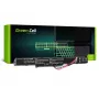 Baterija Green Cell AS77, skirta ASUS nešiojamiesiems kompiuteriams – Li-Ion 15 V, 2200 mAh, 4 elementai, juoda