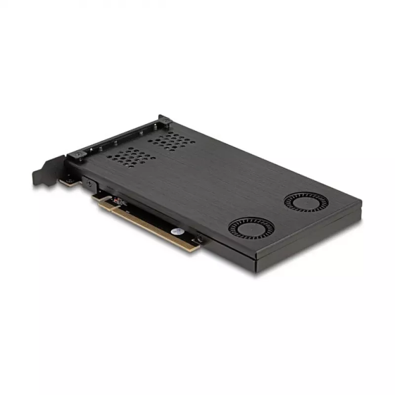 Delock PCI Express x16 kortelės rėmelis 2 x M.2 NVMe SSD bifurcation 47042