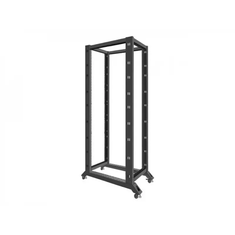 Lanberg OR01-6042-B atviras stovas 42U 600x1000 mm juodas