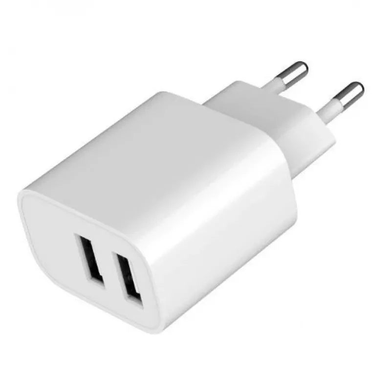 Gembird TA-UC-2A12-01 2 USB įkroviklis 2.4A 24W baltas