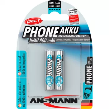 Įkraunama AAA baterija Ansmann 5035332, 2 vnt.