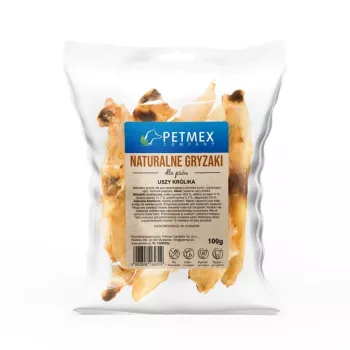 PETMEX kramtomasis triušio ausis šunims - 100g