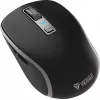 Belaidė pelė su dvigubu WiFi+Bluetooth ryšiu, įkraunama baterija, 5 mygtukai – Yenkee YMS 2085BK NOBLE