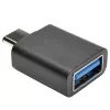 Eaton Tripp Lite Series USB 3.1 Gen 1.5 adapteris USB-C į USB Type A M/F 5 Gbps planšetei ir išmaniajam telefonui - USB adapteris - USB Type A (mot.) į 24 pin USB-C (vyr.) - USB 3.1 - Juodas (U428-000-F)