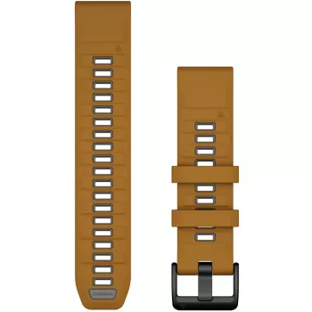 Garmin QuickFit 010-13392-03 Ruda Pilka Silikoninė Juosta 22 mm