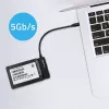 QOLTEC SATA adapterius 52269 2,5 colio diskui į USB-C, palaiko iki 2TB