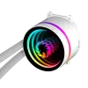 Gamemax ICEBURG 120 WT | CPU skysčio aušintuvas | Baltas