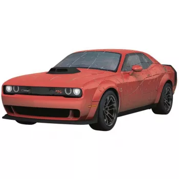 3D dėlionė Ravensburger Dodge Challenger R/T Scat Pack Widebody – Iconics serija, modelio replika