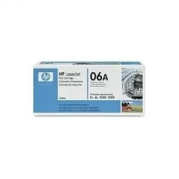 HP 06A C3906A – kasetė su juodais toneriais, skirta LaserJet 3100, 3150, 5L, 6L serijoms