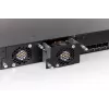 LANCOM XS-6128QF - Valdomas L3 jungiklis - 16 x 10 Gigabit SFP+ + 4 x kombinuoti 10 Gigabit SFP+/RJ-45 + 4 x kombinuoti 25 Gigabit SFP28 (aukštyn) + 2 x kombinuoti 40 Gigabit QSFP+ (aukštyn) - be ventiliatoriaus
