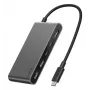 Belkin Connect USB-C stotelė su HDMI, USB 2.0 Type-A ir USB Type-C, 4K 60 Hz, juoda